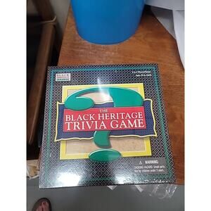 The Black Heritage Trivia Game Geebee 2005 African American 30007 -- New in Box